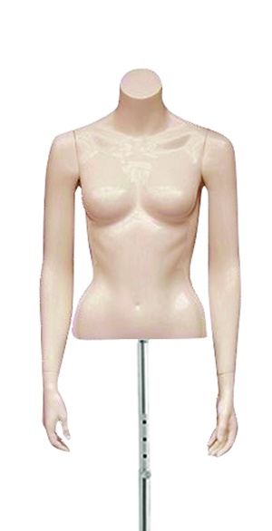 Торс женский телесного цвета CLBF-A-CCM рис. 1