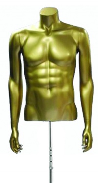 Торс мужской матовое золото CLTSM-A-957 рис. 1