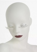 Gigi съёмный макияж Глаза-Белый блеск Губы-RAL 4009 shiny