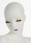 Gigi съёмный макияж Глаза-Бронзовый металлик Губы-Зеркальный хром
