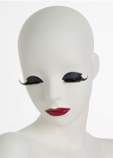 Gigi съёмный макияж Глаза-Черный блеск Губы-RAL 3016 матовый