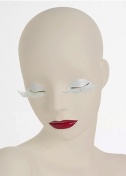 Gigi 421 съёмный макияж Глаза-Белый блеск Губы-RAL 3016 матовый