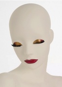 Gigi 421 съёмный макияж Глаза-Бронзовый металлик Губы-RAL 3016 матовый