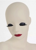 Gigi сменный макияж  Глаза-Черный блеск Губы-RAL 3016 матовый