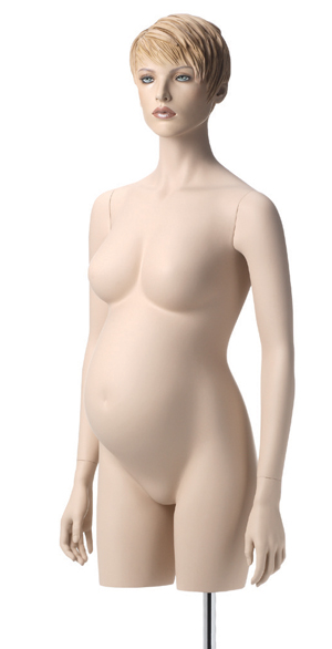 Торс манекен женский беременный MTTF-1AHM