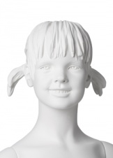 Ana стилизованная белый матовый 4-6 лет