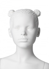 Bridget стилизованная белый матовый 8-10 лет