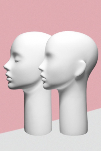 Коллекция абстрактных женских голов