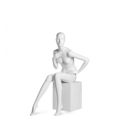 Манекен женский сидячий SRF-10-9010 рис. 1