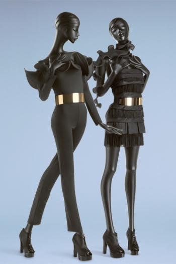 Коллекция манекенов Silhouette Remi в черном цвете