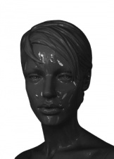 HFM-09 черный лак с ресницами