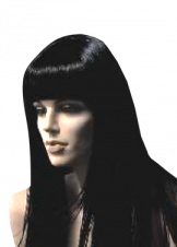 Лицо A парик PW-17-dark