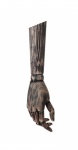 Пара деревянных рук WOODEN-ARM-F-WD-DISTRESSED-BLACK женские рис. 1