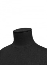 Заглушка на шею tbn-01- b106 тканевая черная