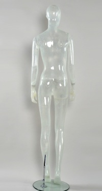 Манекен женский прозрачные FSF-02-ALEXA-half transparent HG001 рис. 1