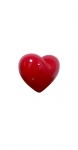 Декор сердце Heart-22,5 cm-red glossy рис. 2