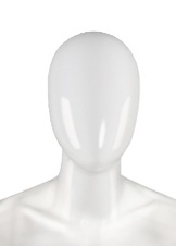 Oval casual белый глянец