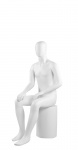 Манекен мужской сидячий (подиум в комплекте) FSM-04-ALAN-matt 9010 рис. 2