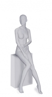 Манекен женский сидячий NYF-08-mila-9010 рис. 1