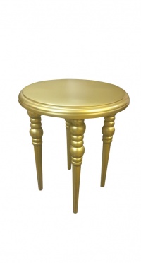 Манекен Стол золотой МДФ Table-1-gold/ высота 50 см рис. 1