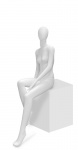 Манекен женский сидячий CAS-1906F-DROP-9010 рис. 1