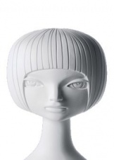 MIMI скульптурная прическа неокрашенная