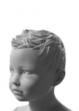 hKM-35 скульптурная прическа неокрашенная