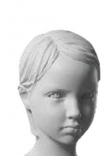 hKM-37 скульптурная прическа неокрашенная