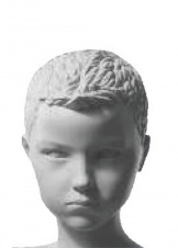 hKM-38 скульптурная прическа неокрашенная