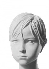 hKM-40 скульптурная прическа неокрашенная