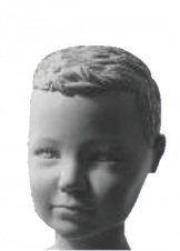 hKM-42 скульптурная прическа неокрашенная