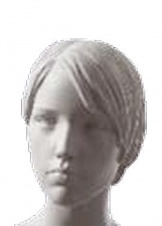 hKM-50 скульптурная прическа неокрашенная