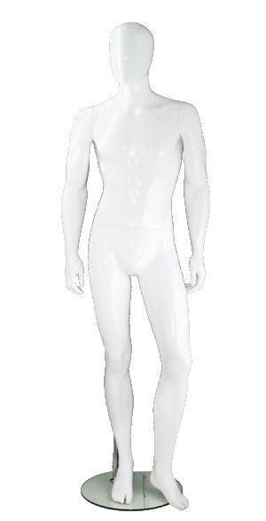 Манекен P-14 Glossy White