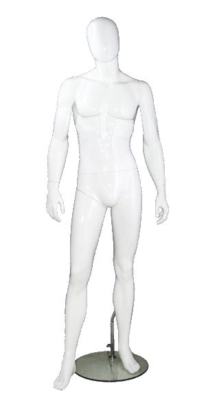 Манекен P-13 Glossy White
