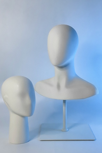 Коллекция манекенов головы для шапок и аксессуаров