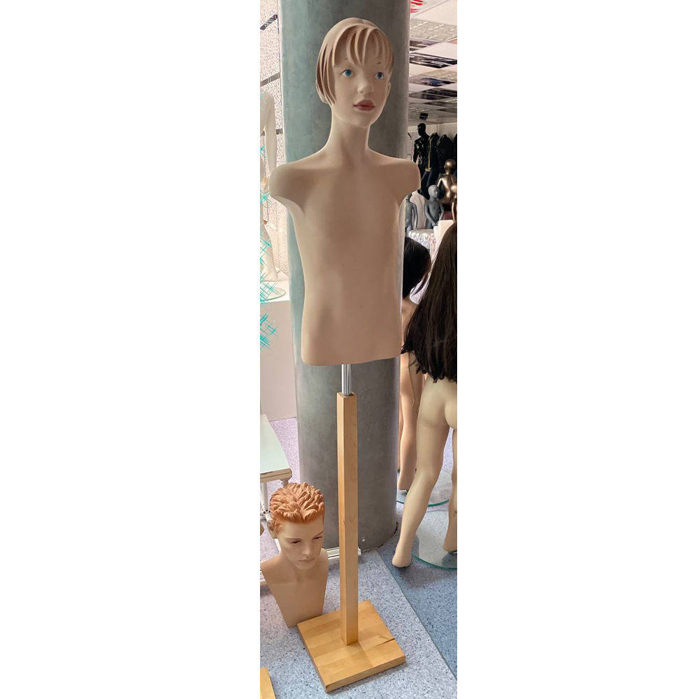 Манекен Торс детский LENA 004 h детский торс девочка телесный + подставка (Выставочный образец)