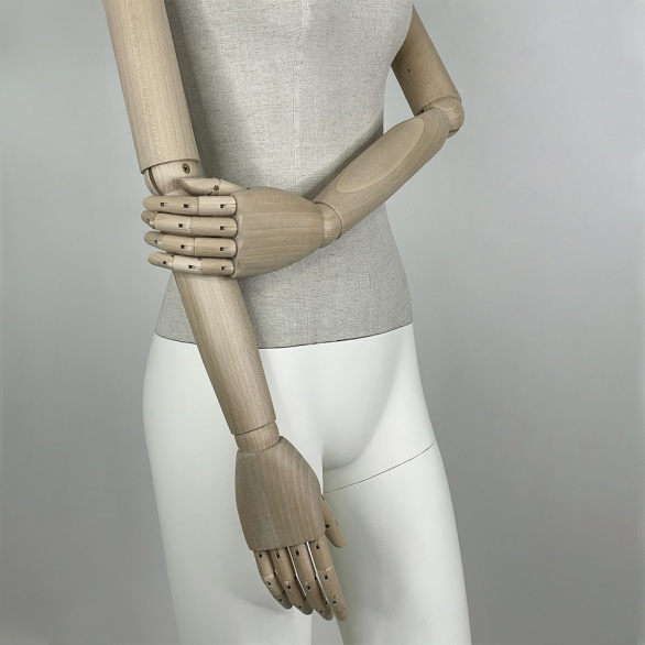 Манекен женский с деревянными руками VIN-02F-N14-WA рис. 5