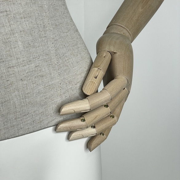 Манекен женский с деревянными руками VIN-02F-N14-WA рис. 6