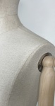 Торс обтянутый тканью руки на пружине VINM-OVAL-N14-WA-2-fitting (два варианта установки подставки) рис. 5