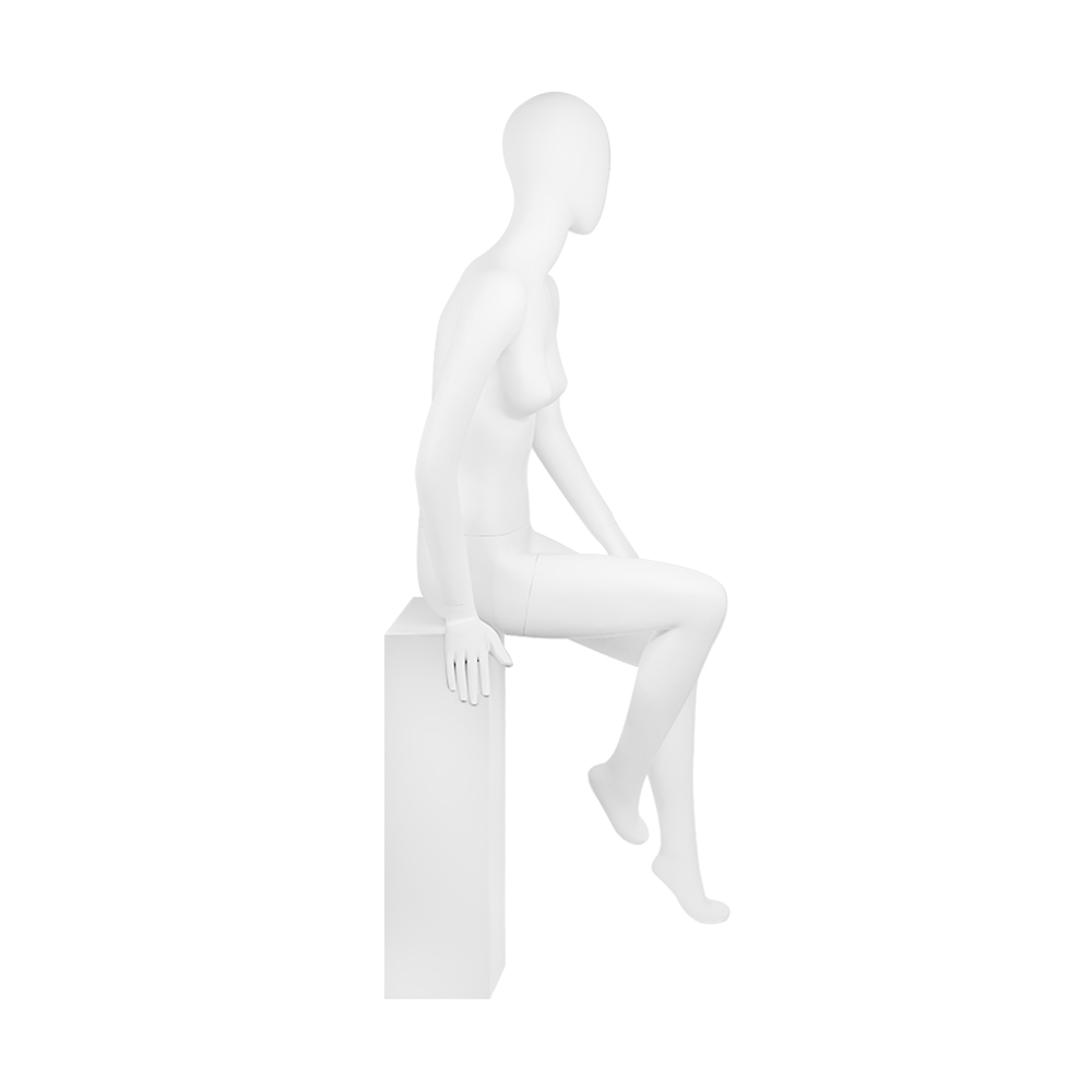 Манекен женский сидячий CAS-1906F-DROP-9010