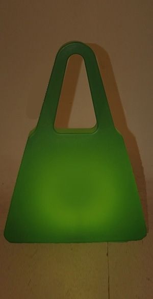 сумка светящаяся зеленая/РАЗМЕРЫ: 75*19 см