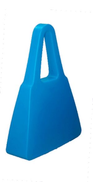 сумка пластик синяя