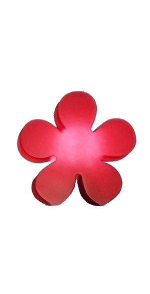 цветок красный/РАЗМЕРЫ: 60 см в диаметре