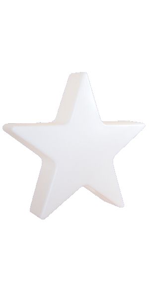 звезда белая/РАЗМЕРЫ: Н 100 см, глубина 19