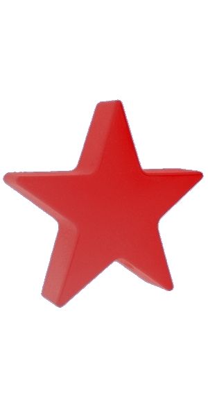 звезда красная/РАЗМЕРЫ: Н 100 см, глубина 19