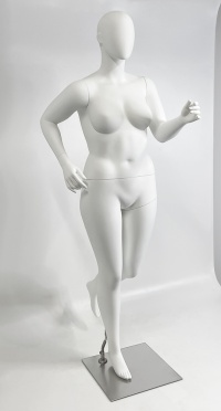 Манекен женский плюс сайз бегущий CFP-04-JANE-L-9010 рис. 1