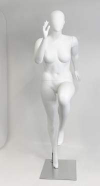 Манекен женский плюс сайз бегущий CFP-03-JANE-L-9010 рис. 1