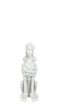 Манекен Poodle small белый матовый рис. 1