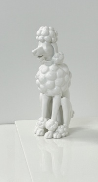 Манекен Poodle small белый матовый рис. 1