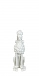 Манекен Poodle small белый глянец рис. 1